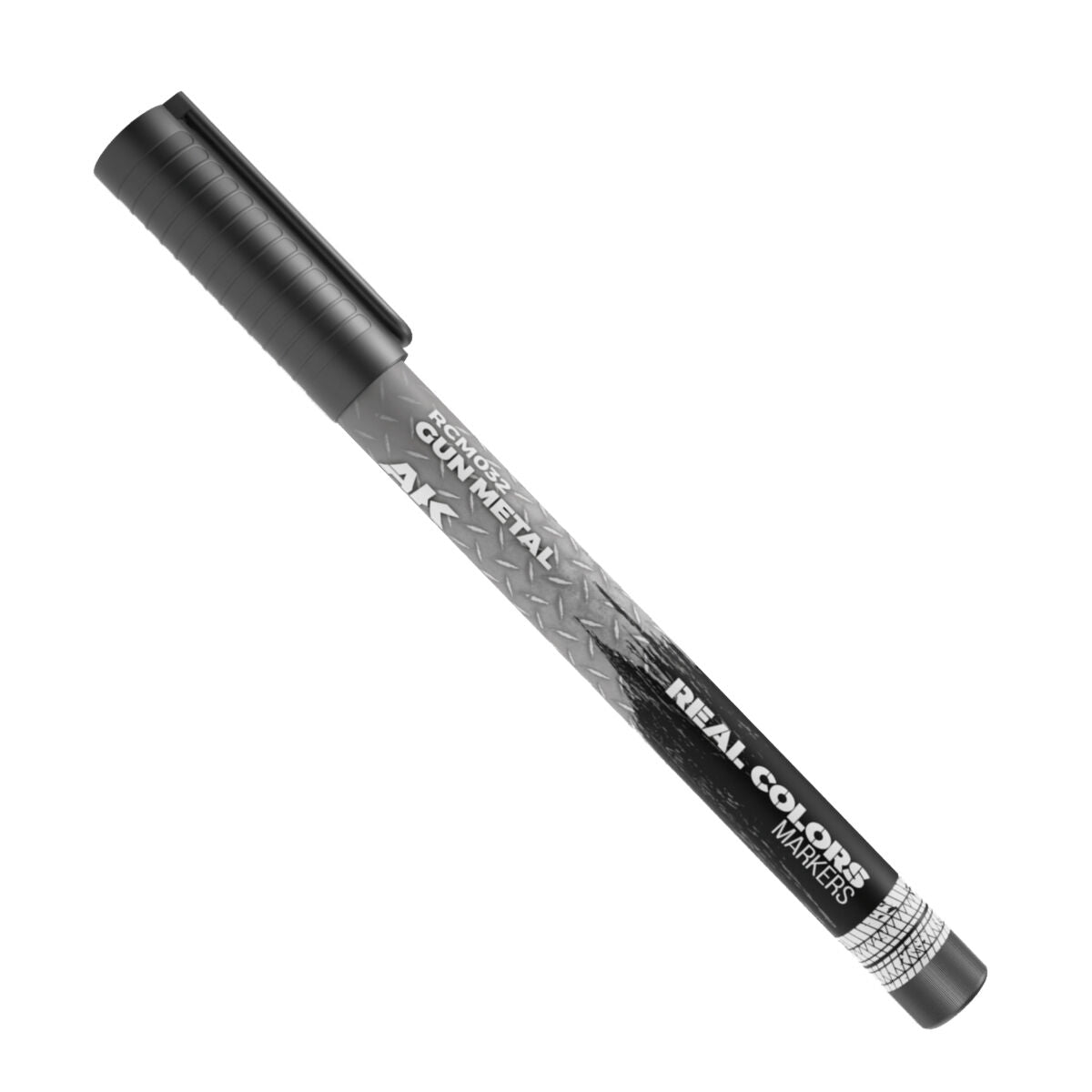 AK Interactive Real Colors Markers: Gun Metal - Acrylic Paint Marker AK Interactive