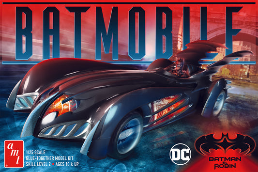 AMT 1/25 Batman & Robin Movie Batmobile Plastic Model Kit