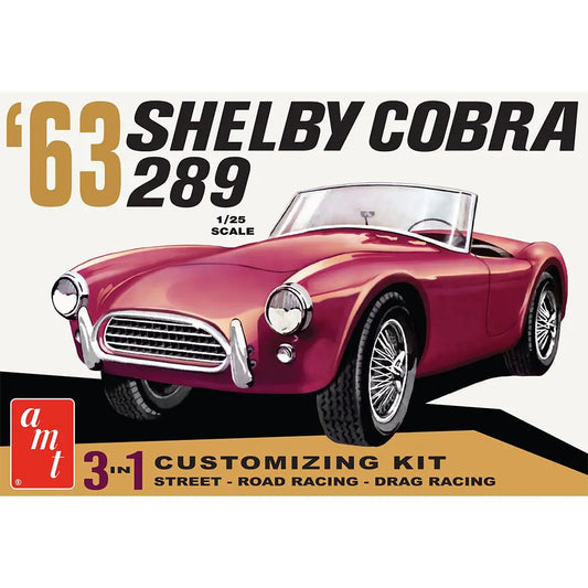 AMT 1/25 Shelby Cobra 289 Plastic Model Kit AMT