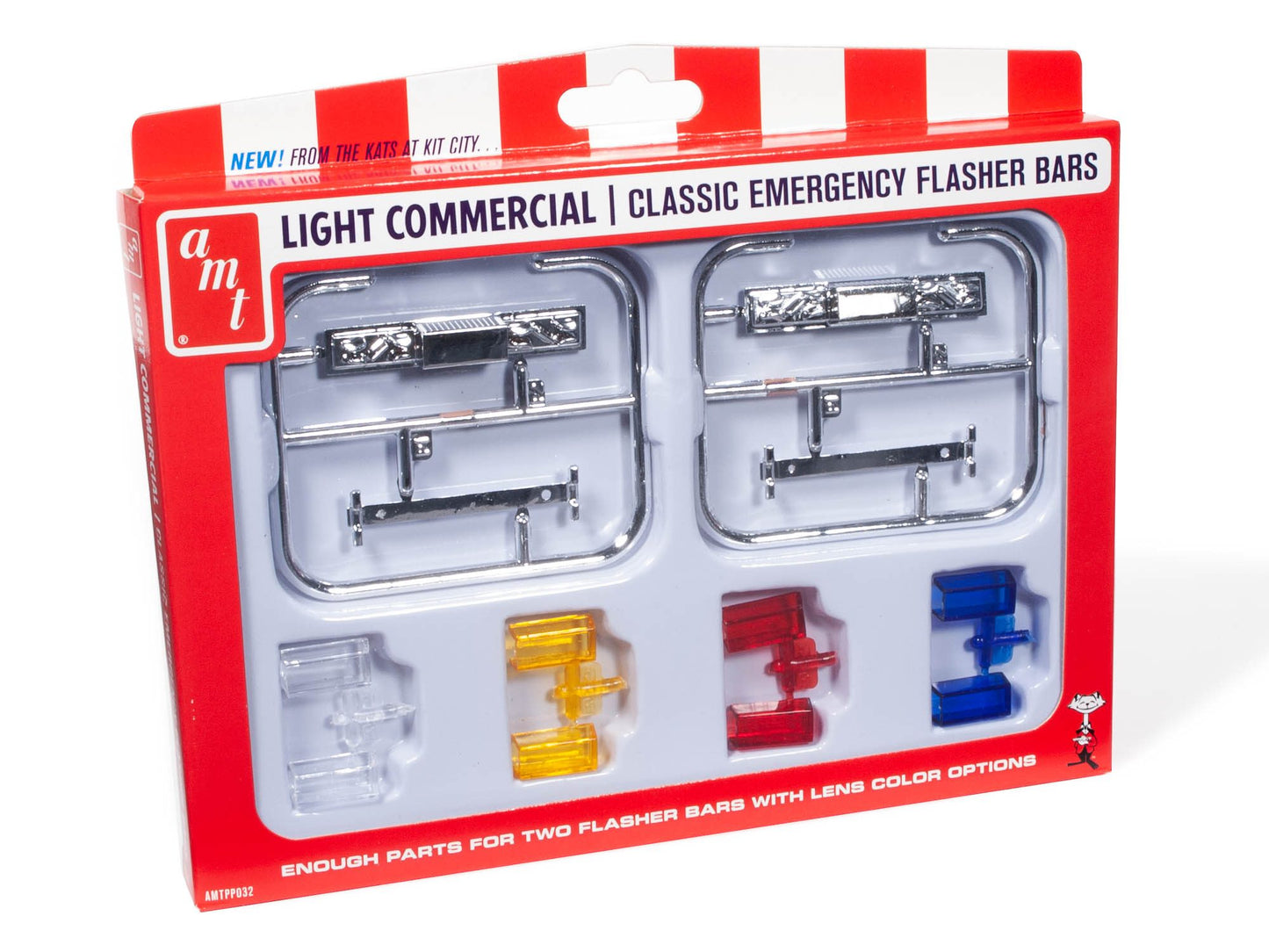 AMT 1/25 Classic Emergency Flasher Parts Pack