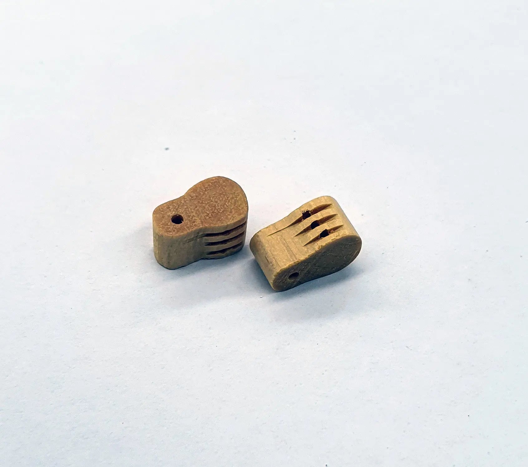 Artesania Single Block 3 Holes 12 mm (2pce) Wooden Ship Accessory Artesania Latina