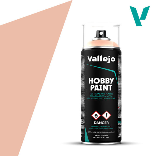 Vallejo Aerosol Pale Flesh 400ml Hobby Spray Paint