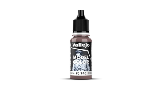 Vallejo Model Color: #011 - Dark Rose - 18 ml Matt Acrylic Paint Vallejo