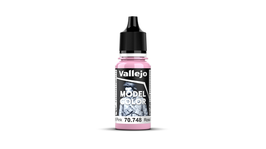 Vallejo Model Color: #042 - Light Pink - 18 ml Matt Acrylic Paint Vallejo