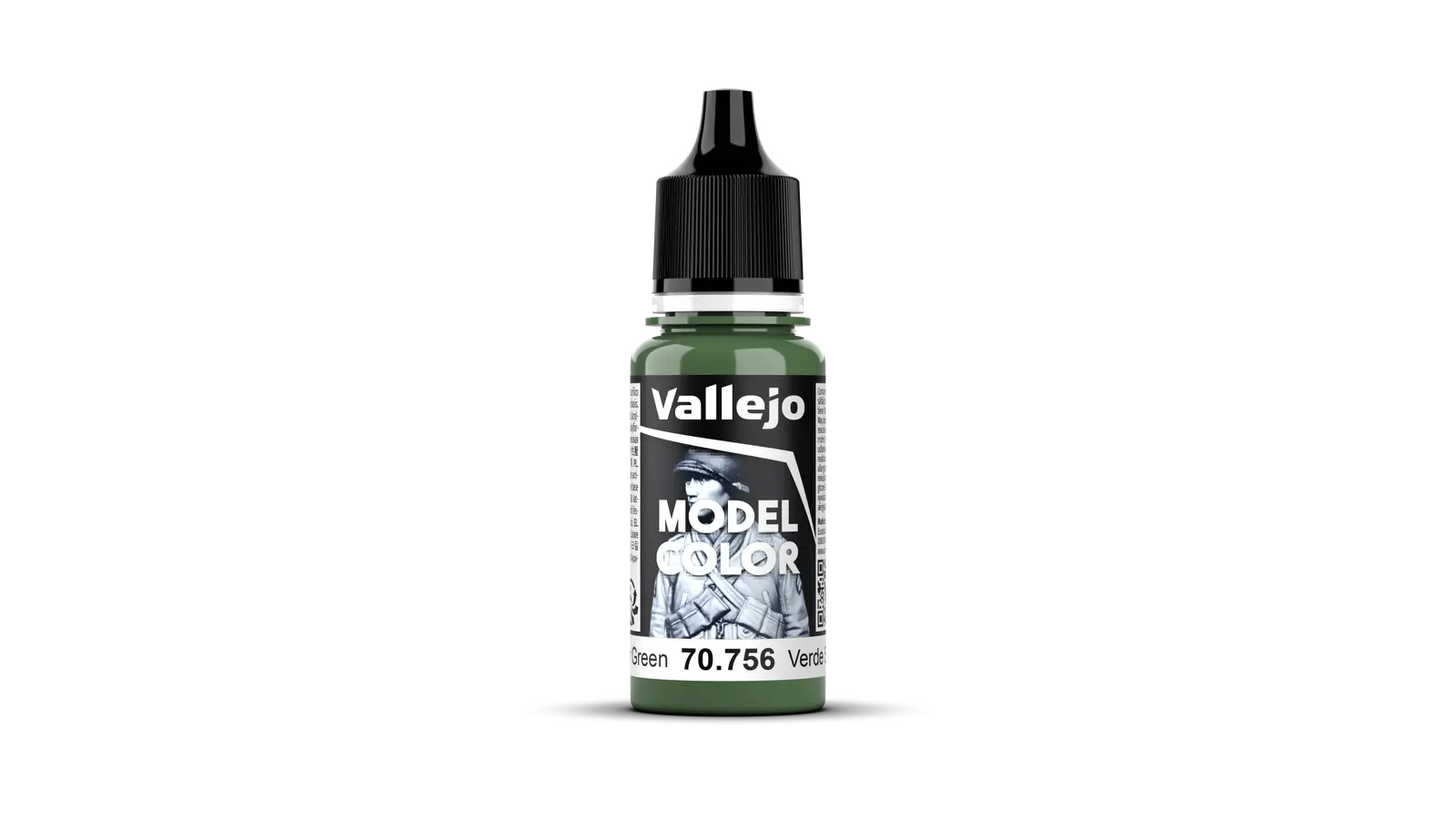 Vallejo Model Color: #077 - Splinter Green - 18 ml Matt Acrylic Paint Vallejo