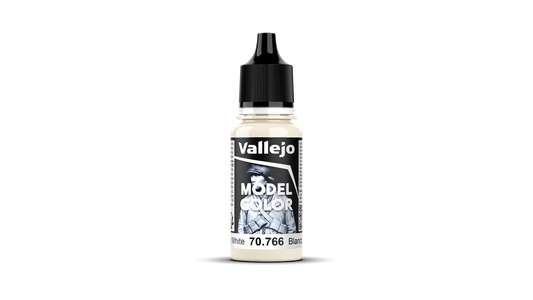 Vallejo Model Color: #021 - Cream White - 18 ml Matt Acrylic Paint