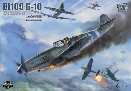 Border Model 1/35 Bf109 G-10 Plastic Model Kit