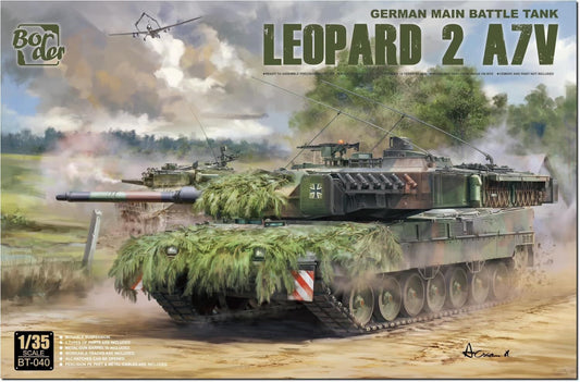 Border Model 1/35 Leopard 2 A7V Plastic Model Kit