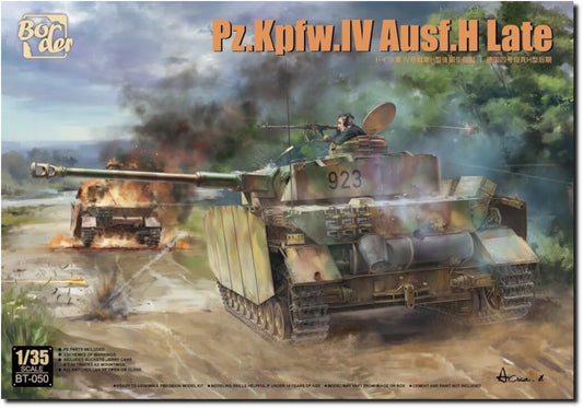 Border Model 1/35 Pz.Kpfw.IV Ausf.H Late Plastic Model Kit