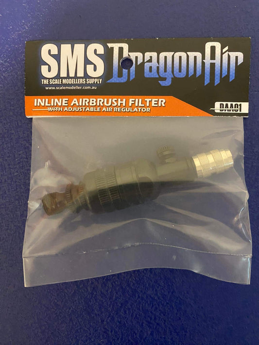 SMS DragonAir Inline Filter & Moisture Trap w/Quick Connect