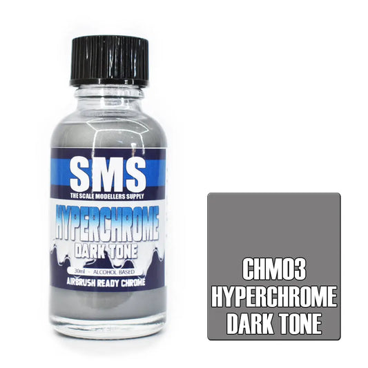 SMS Hyperchrome (Dark Tone) 30ml Paint The Scale Modellers Supply