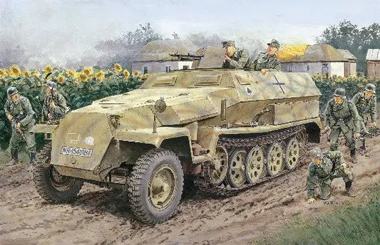 Dragon 1/35 Sd.Kfz.251/1 Ausf.C Plastic Model Kit Dragon