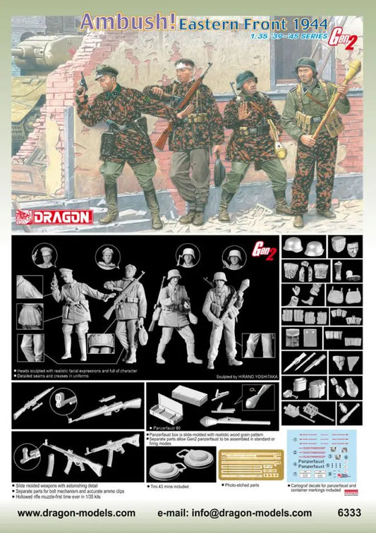 Dragon 1/35 Ambush! (Eastern Front 1944) Plastic Model Kit Dragon