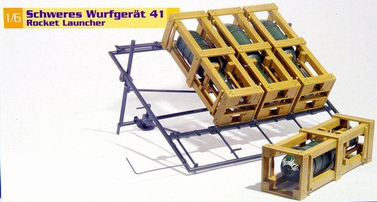 Dragon 1/6 schweres Wurfgerat 41 Rocket Launcher Plastic Model Kit