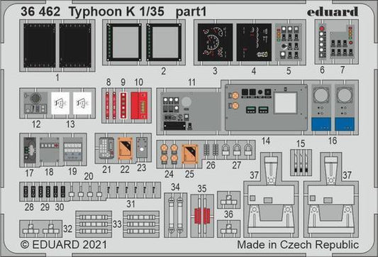 Eduard 1/35 Typhoon K Photo etched parts Eduard