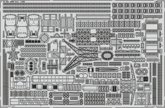 Eduard 1/350 HMS York Photo etched parts