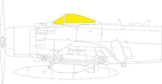 Eduard 1/48 A-1J Skyraider Masks Eduard
