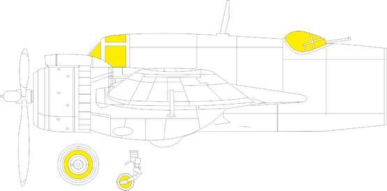 Eduard 1/48 Beaufighter Mk. X TFace Mask Set Eduard