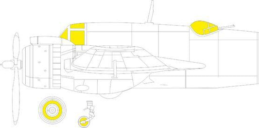 Eduard 1/48 Beaufighter Mk. X TFace Mask Set