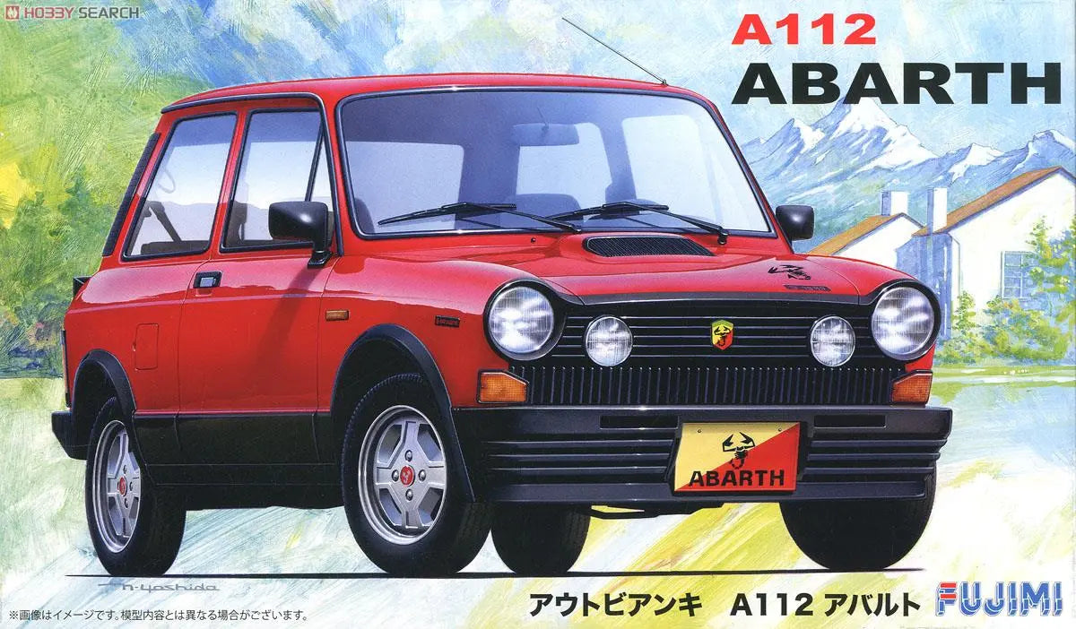 Fujimi 1/24 Autobianchi A112 Abarth (RS-10) Plastic Model Kit Fujimi