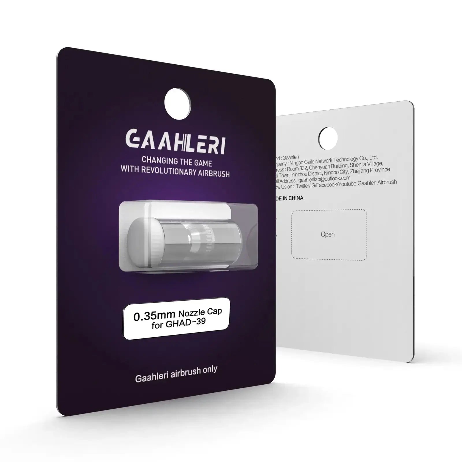 Gaahleri Airbrush 0.35mm Nozzle Cap for GHAD-39 Gaahleri