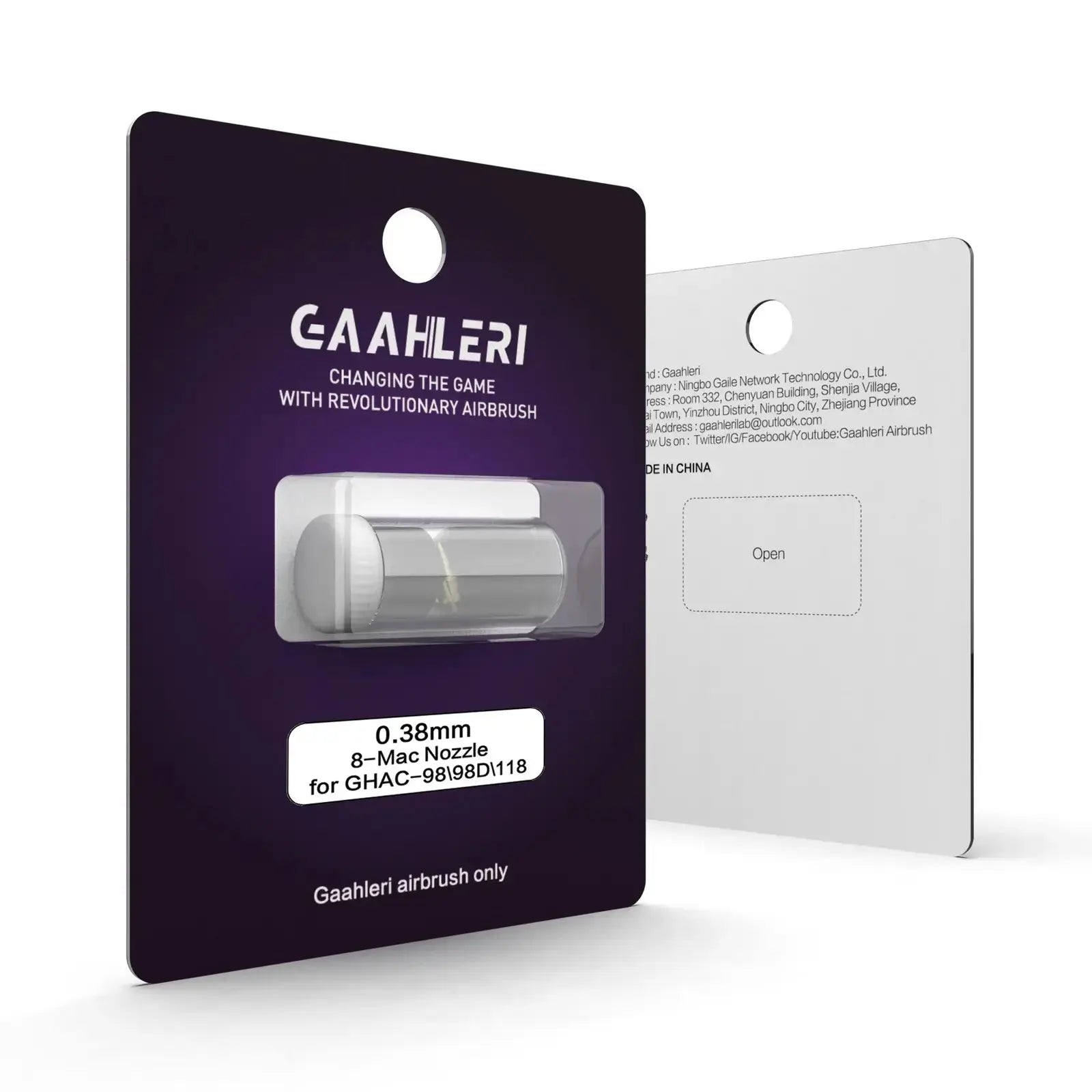 Gaahleri Airbrush 0.38mm High-Durability Needle for Ace Series Gaahleri
