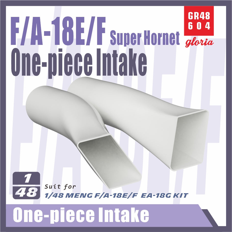 Gloria  1/48 F/A-18E/F Super Hornet One-piece Intake