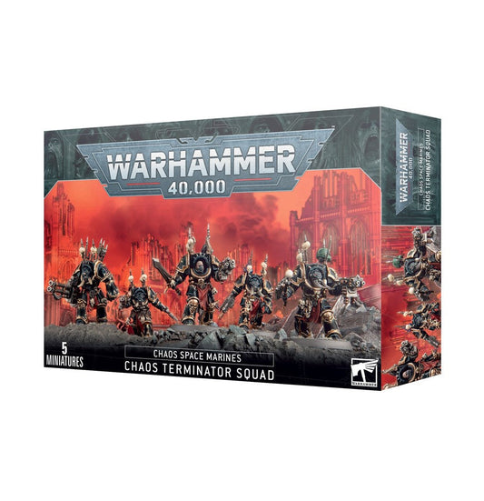 Warhammer 40000: Chaos Space Marines Chaos Terminator Squad Games Workshop