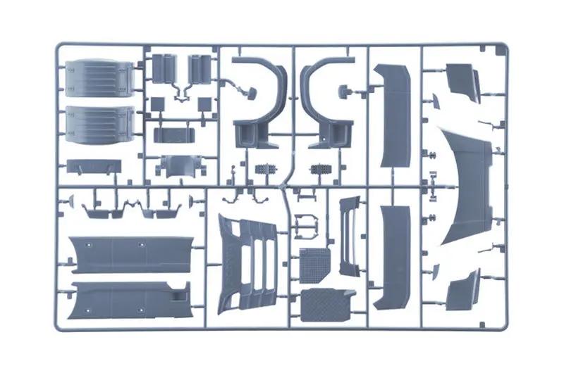 Italeri 1/24 Scania 770S 4x2 Normal Roof "Grey Cab" Plastic Model Kit