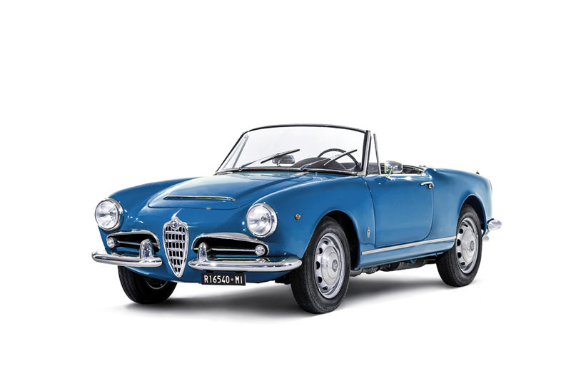 Italeri 1:24 Alfa Romeo Giulia 1600 Spider Plastic Model Kit Italeri