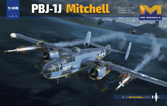 Hong Kong Models 1/48 B-25 PBJ1 Plastic Model Kit