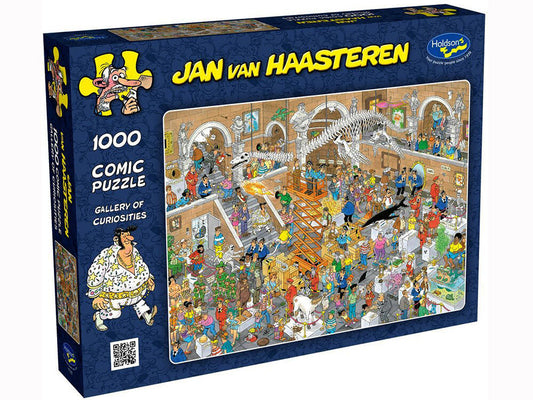 Jan Van Haasteren Puzzle 1000pc - Gallery of Curiosities Holdson