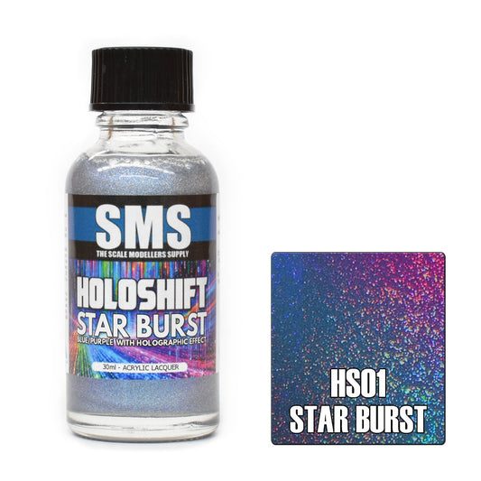 SMS Holoshift STAR BURST (BLUE/PURPLE/HOLO) 30ml The Scale Modellers Supply