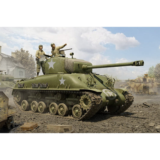 I Love Kit 1/16 M4A1E8 Medium Tank Plastic Model Kit
