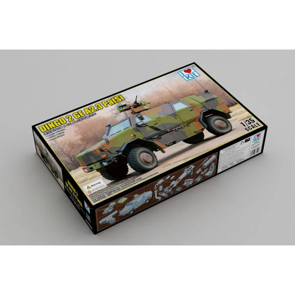 I Love Kit 1/35 DINGO 2 GE A3.3 PatSi Plastic Model Kit I Love Kit