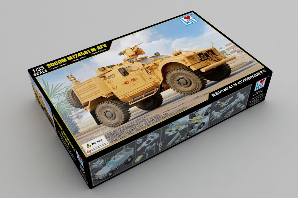 I Love Kit 1/35 SOCOM M1245A1 M-ATV Plastic Model Kit I Love Kit