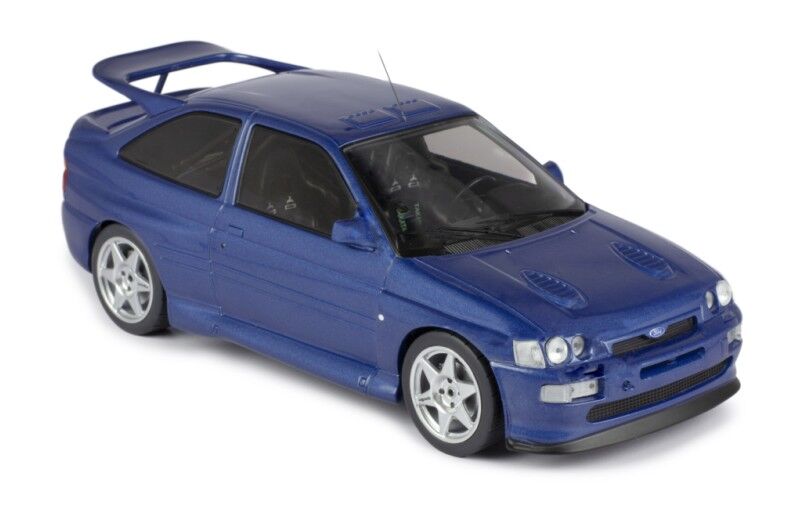 IXO Models 1/18 Ford Escort RS Cosworth "Ready To Race" Metallic Blue - 1996 IXO Models