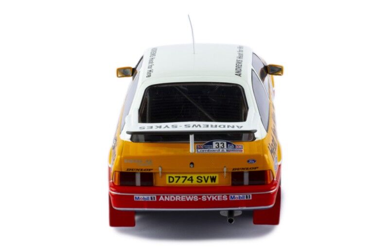 IXO Models 1/18 Ford Sierra RS Cosworth #33 R.Brookes - N.Wilson Lombard Rac Rally 1989 IXO Models