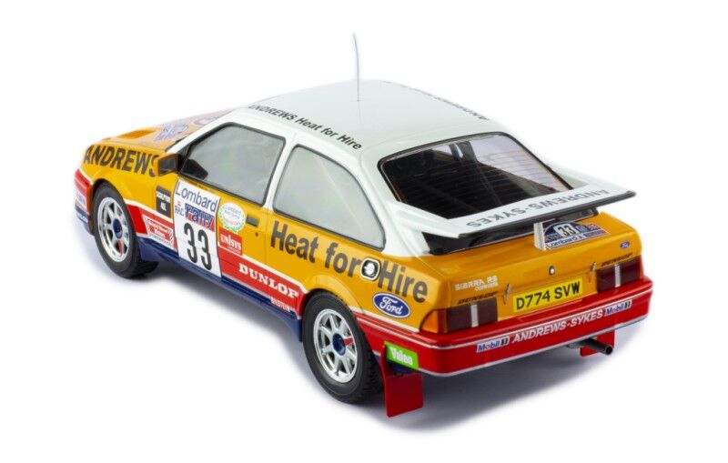 IXO Models 1/18 Ford Sierra RS Cosworth #33 R.Brookes - N.Wilson Lombard Rac Rally 1989 IXO Models