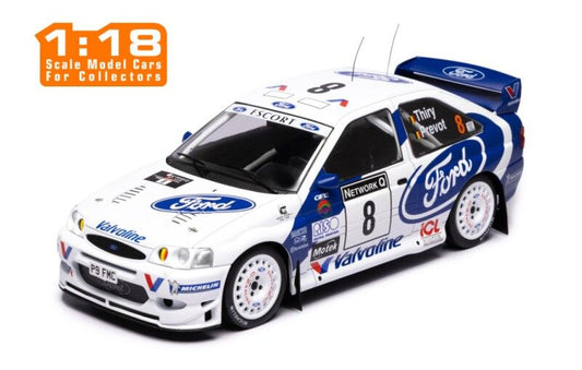 IXO Models 1/18 Ford Escort WRC RAC Rally 1998 #8 D.Thiry