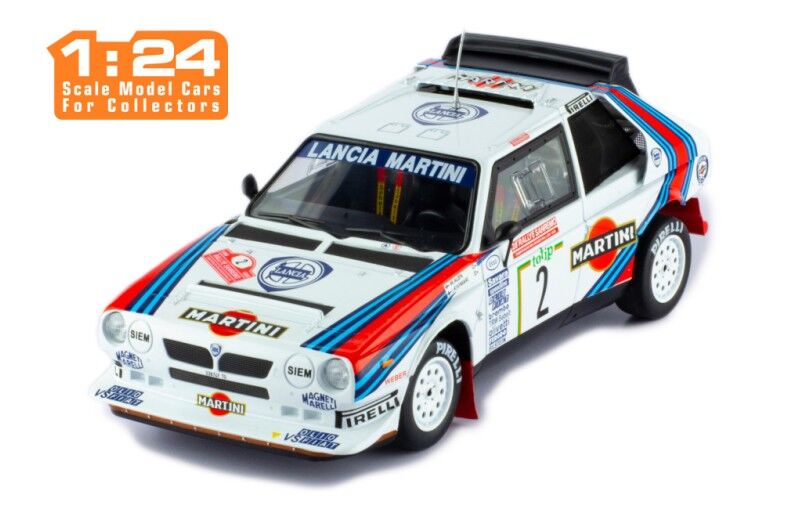 IXO Models 1/24 Peugeot 205 T16 #2 A.Vatanen - T.Harryman Rallye Monte-Carlo 1985 IXO Models