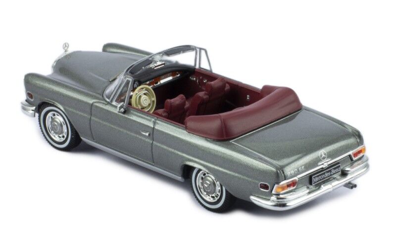 IXO Models 1/43 Mercedes-Benz 280 SE 3.5 (W111) 1969 Metallic Grey IXO Models