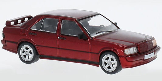 IXO Models 1/43 Mercedes-Benz 190E 2.3 16V 1984 Metallic Red "Custom" IXO Models