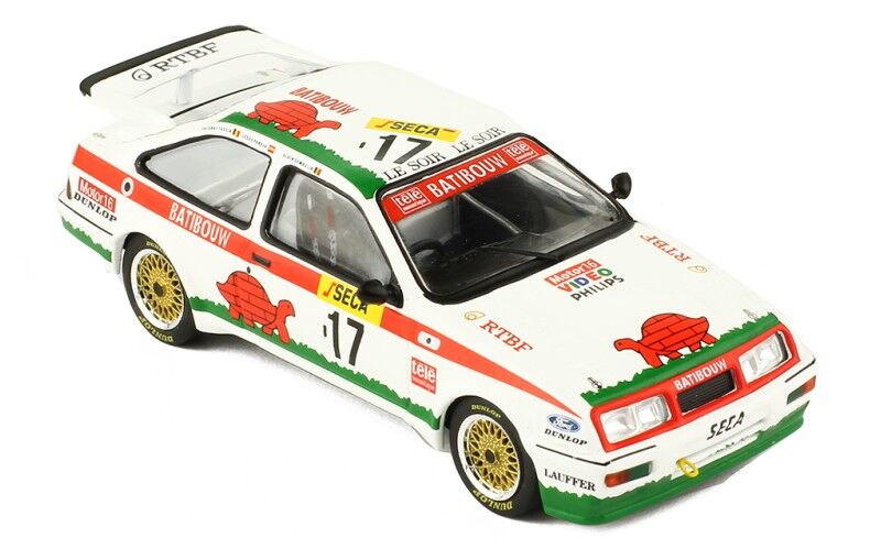 IXO Models 1/43 Ford Sierra RS Cosworth #17 A.Semoulin/J.Pareja/T.Tassin WTCC (24H Spa) 1987 IXO Models