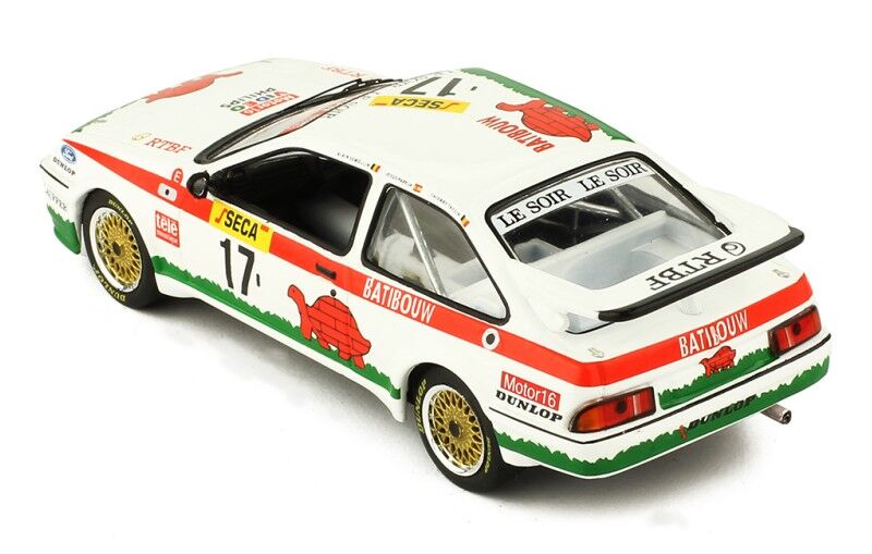 IXO Models 1/43 Ford Sierra RS Cosworth #17 A.Semoulin/J.Pareja/T.Tassin WTCC (24H Spa) 1987 IXO Models