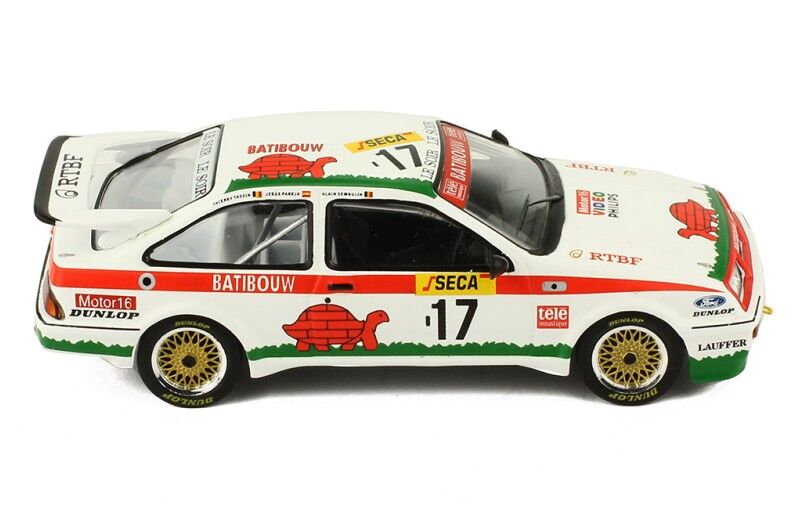 IXO Models 1/43 Ford Sierra RS Cosworth #17 A.Semoulin/J.Pareja/T.Tassin WTCC (24H Spa) 1987 IXO Models