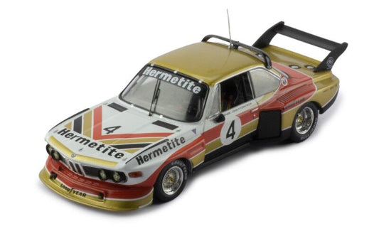 IXO Models 1/43 BMW 3.5 CSL GR.5# 4 J.Fitzpatrick - T.Walkinshaw 6H Silverstone 1976