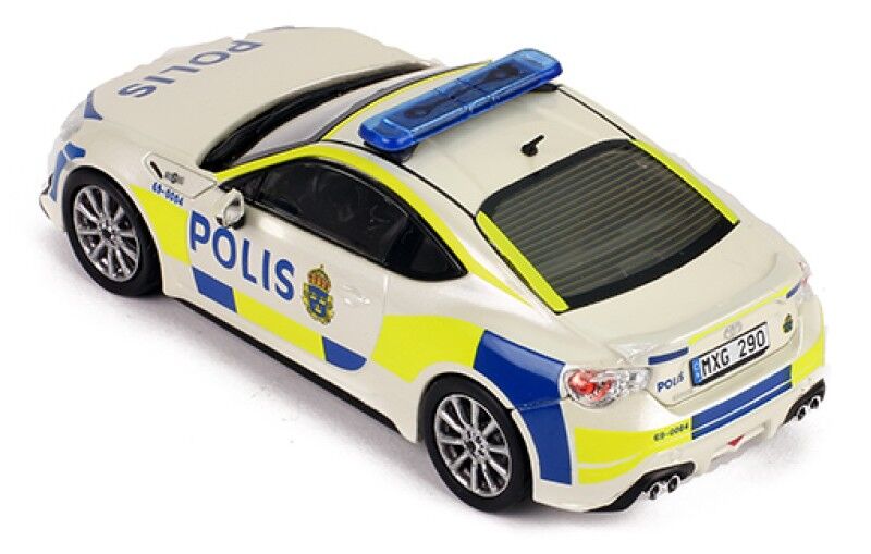 IXO Models 1/43 TOYOTA GT86 2013 Sweden Police Car IXO Models