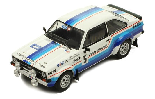 IXO Models 1/43 Ford Escort MK II RS 1800 #5 R.Hainbach - W. Linzen Hessen Rallye 1978