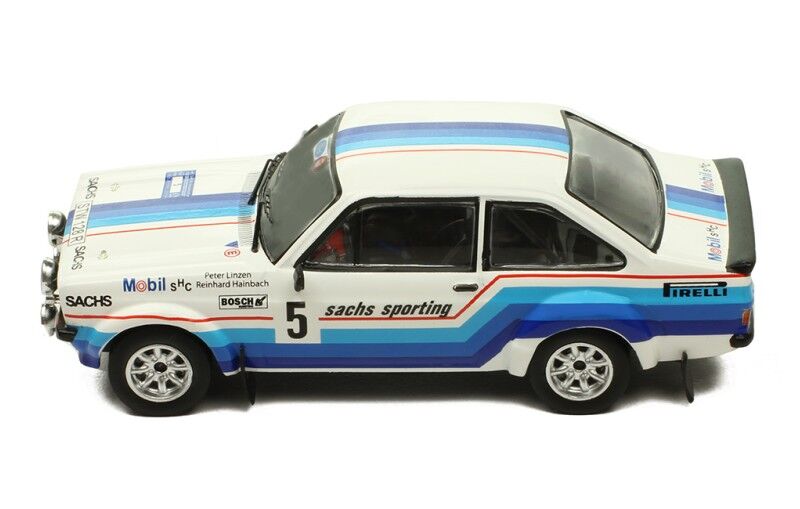 IXO Models 1/43 Ford Escort MK II RS 1800 #5 R.Hainbach - W. Linzen Hessen Rallye 1978 IXO Models